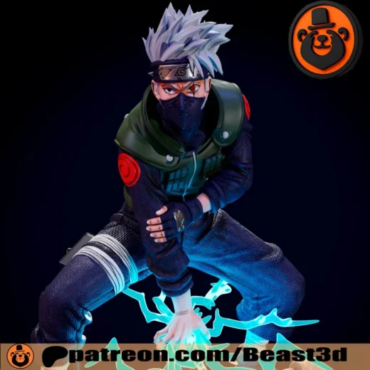 Kakashi Hatake — Naruto 3D model