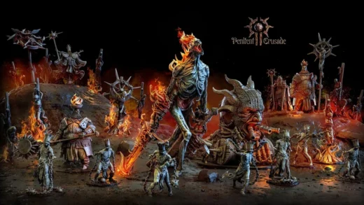 Penitent Crusade — Warhammer 40,000 3D model