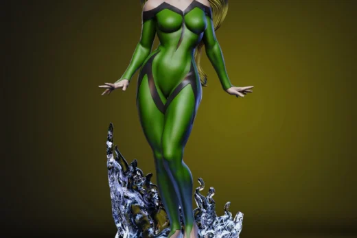 Meggan — Marvel 3D model