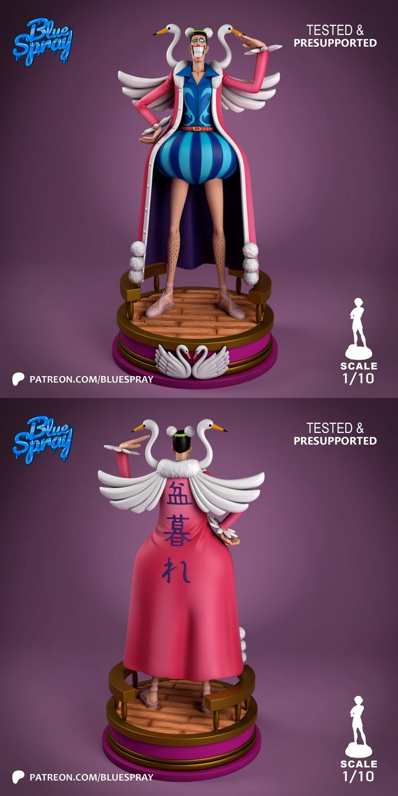 Mr. 2 Bon Clay — One Piece 3D model