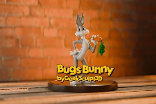 Bugs Bunny — Looney Tunes 3D model