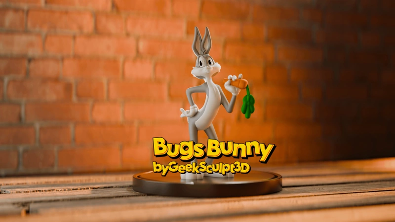 Bugs Bunny — Looney Tunes 3D model