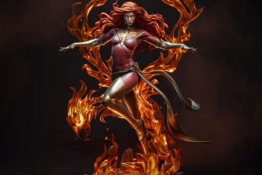 Dark Phoenix — Marvel 3D model