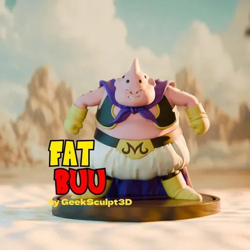 Majin Buu — Dragon Ball 3D model