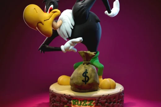 Buzz Buzzard — Woody Woodpecker 3D model