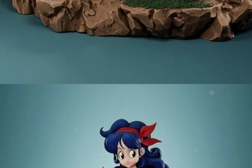 Launch — Dragon Ball 3D model
