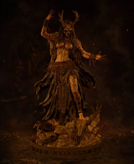 Norse Witch — Original Fantasy 3D model