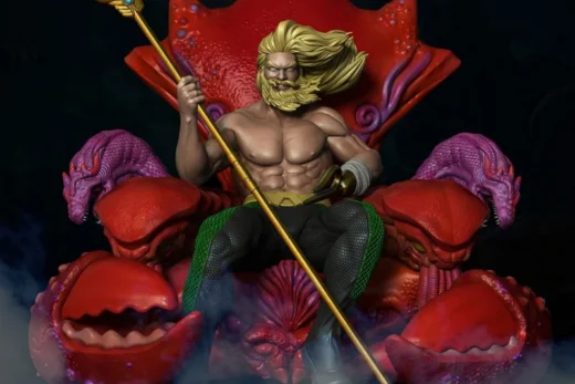 Aquaman on the Throne of Atlantis — DC Comics 3D model