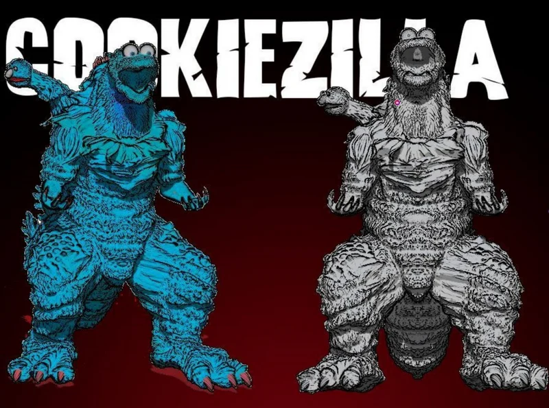 Cookiezilla — Fantasy 3D model