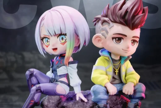 Lucy & David Chibi — Cyberpunk: Edgerunners 3D model
