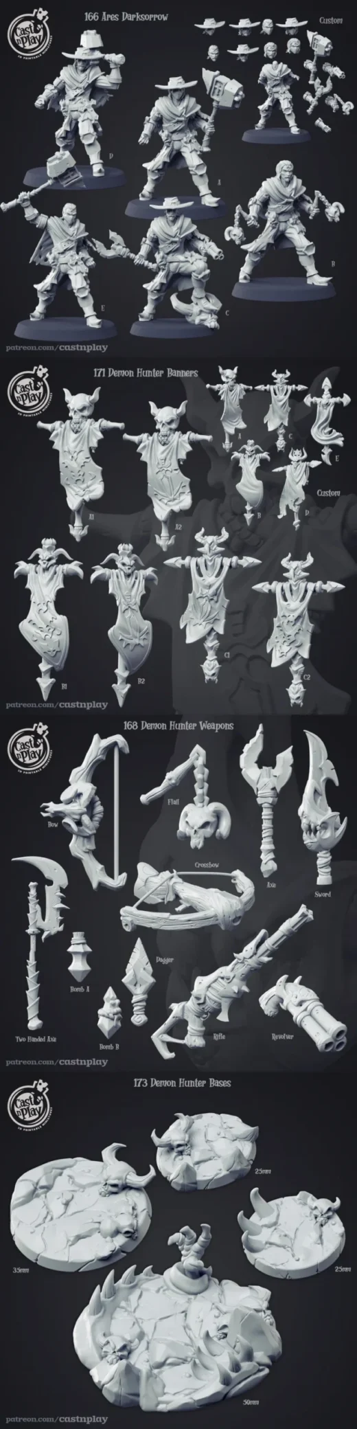 Ares Darksorrow — Fantasy 3D model