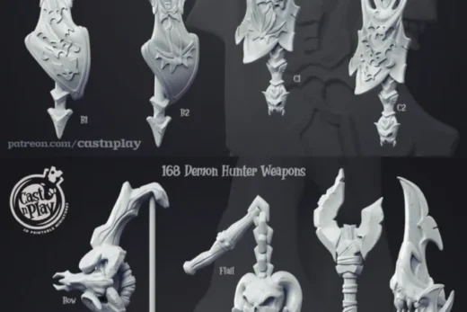 Ares Darksorrow — Fantasy 3D model