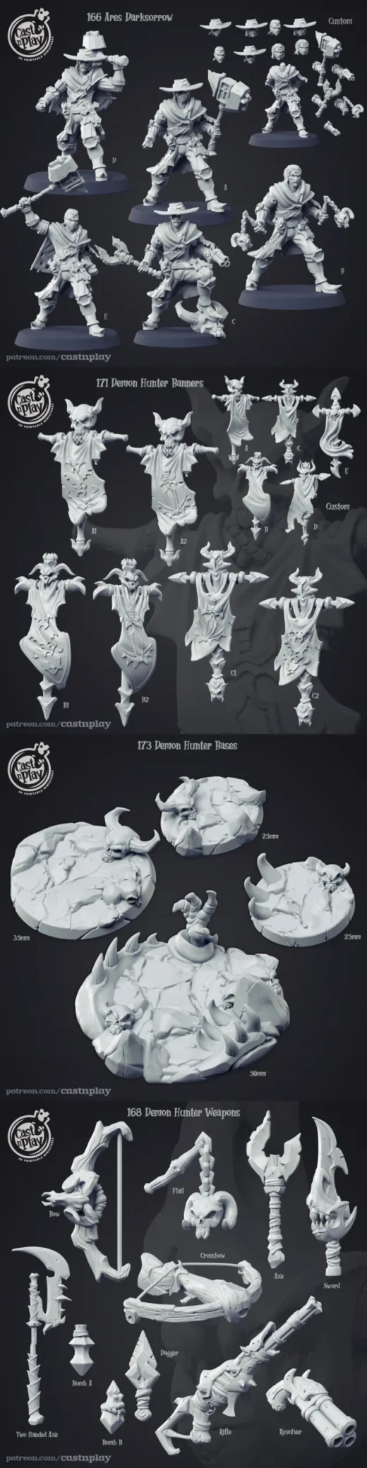 Ares Darksorrow — Fantasy 3D model