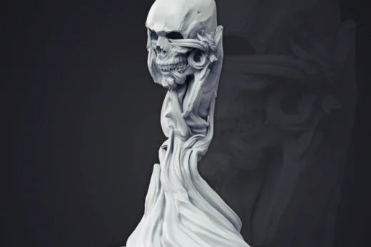 Flameskull — Fantasy 3D model