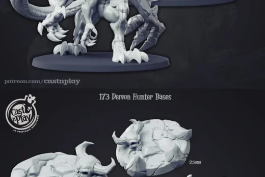 Multi-Armed Demon — Fantasy 3D model