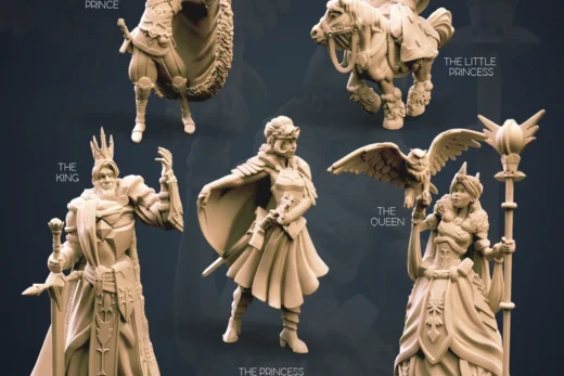 Royal Family Pack — Fantasy 3D model