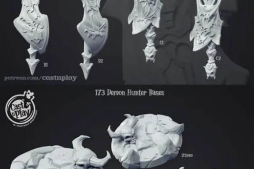 The Sorcerer Demon Hunter — Fantasy 3D model