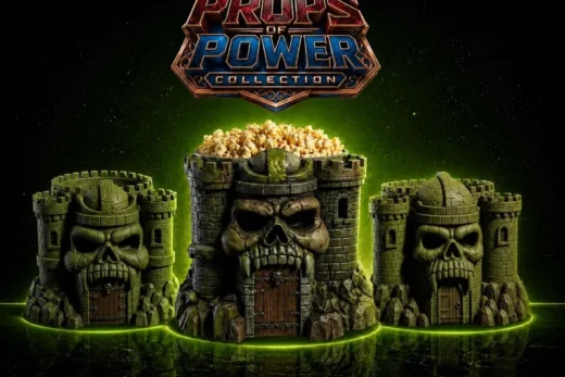 Castle Grayskull Popcorn Bucket — Masters of the Universe 3D model