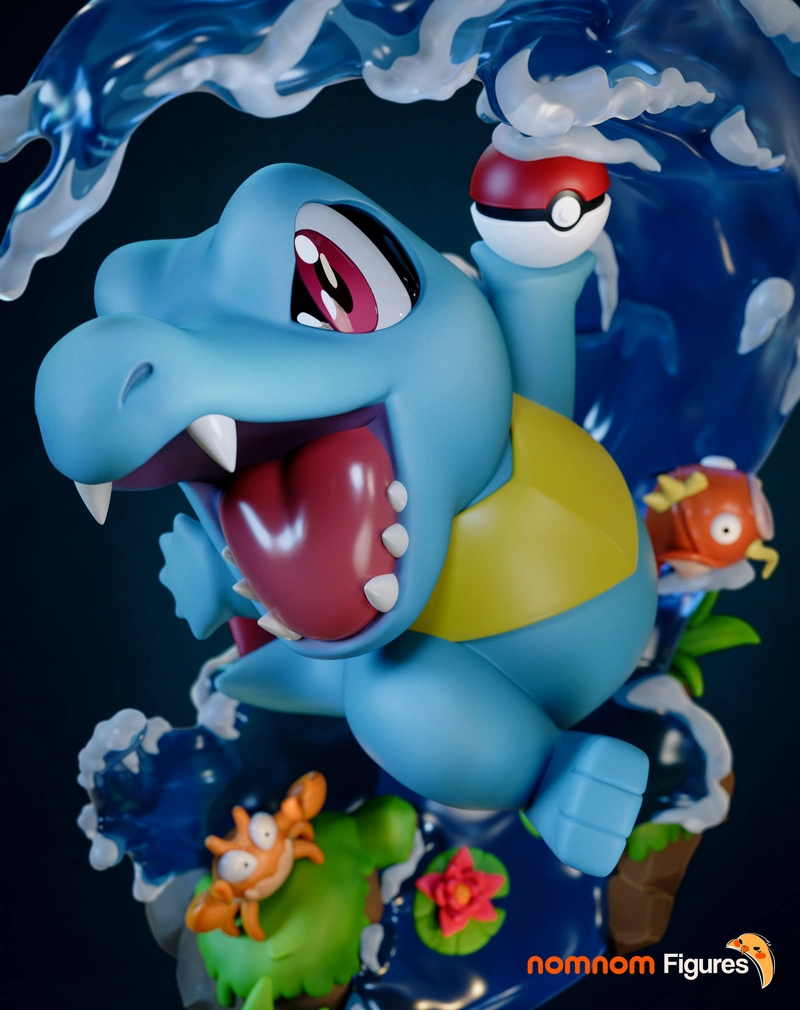 Totodile — Pokémon 3D model