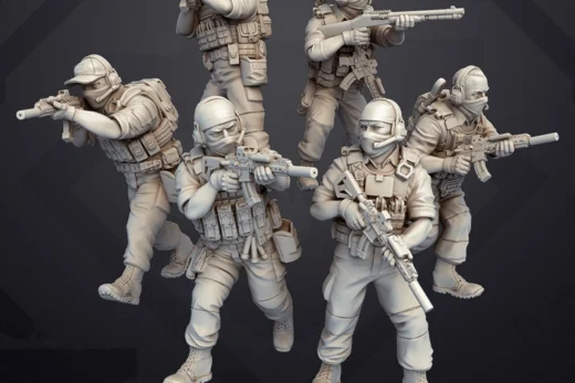 Grey Cell Mercenaries — Star Wars 3D model