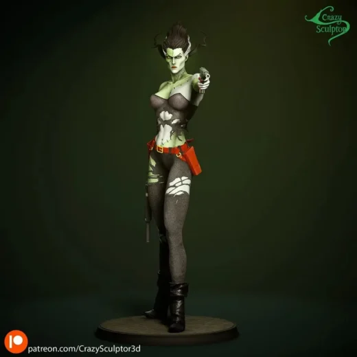 Bride of Frankenstein — Frankenstein 3D model