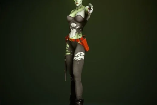 Bride of Frankenstein — Frankenstein 3D model
