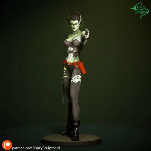 Bride of Frankenstein — Frankenstein 3D model
