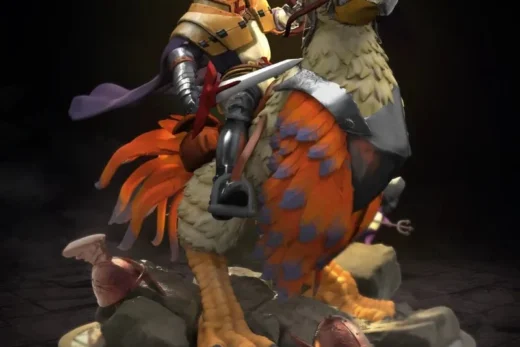 Crusader — Ragnarok Online 3D model