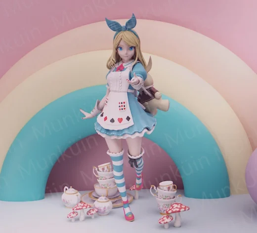 Alice — Alice in Wonderland 3D model