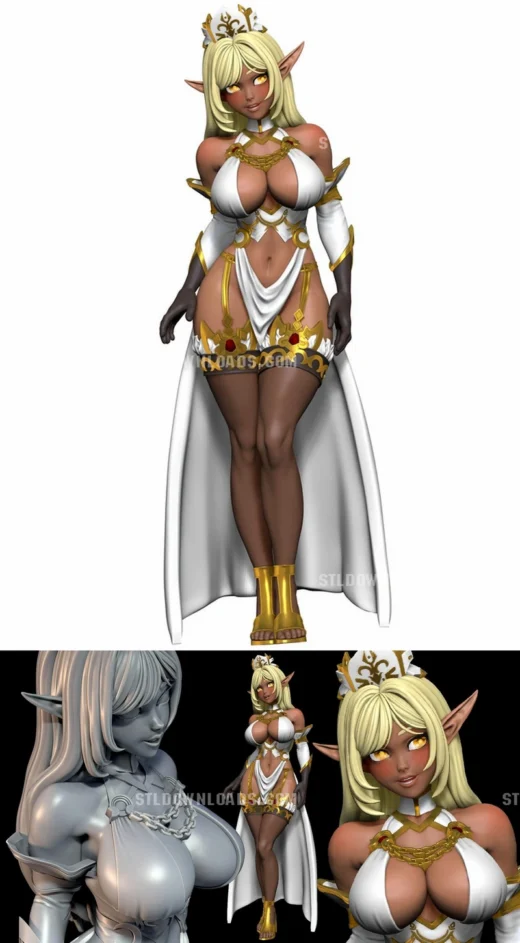 Forest Elf — Original Fantasy 3D model
