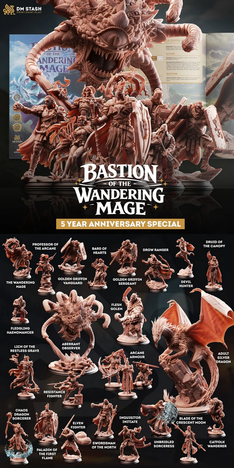 Bastion of the Wandering Mage — Original Fantasy 3D model