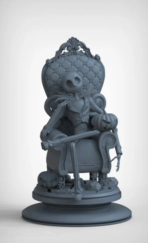 Jack Skellington — The Nightmare Before Christmas 3D model