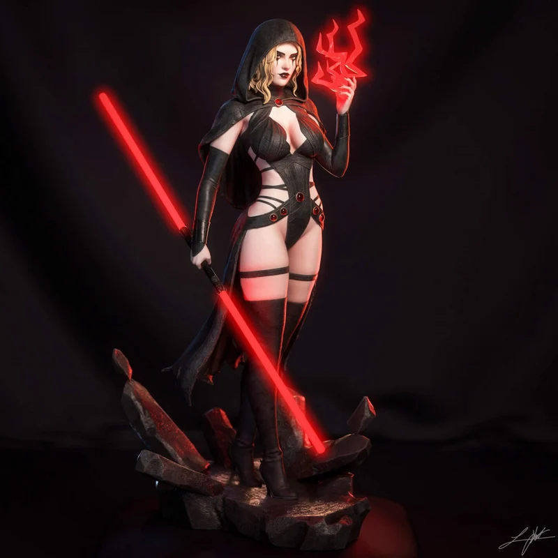 Darth Zannah — Star Wars 3D model