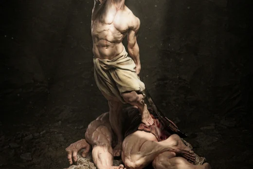 David vs Goliath — Biblical 3D model