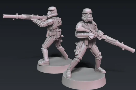 Death Trooper Remnant T-21 — Star Wars 3D model