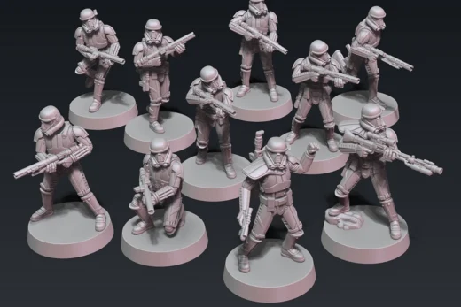 Death Troopers — Star Wars 3D model