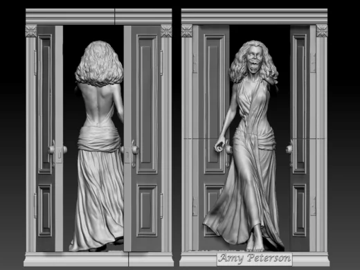 Amy Peterson — Original Character 3D model