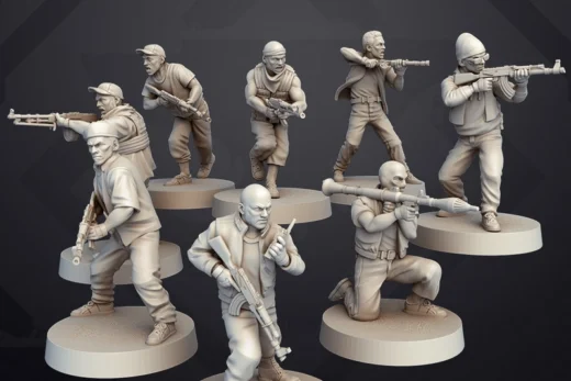 PMN Soldiers — District 9 3D model