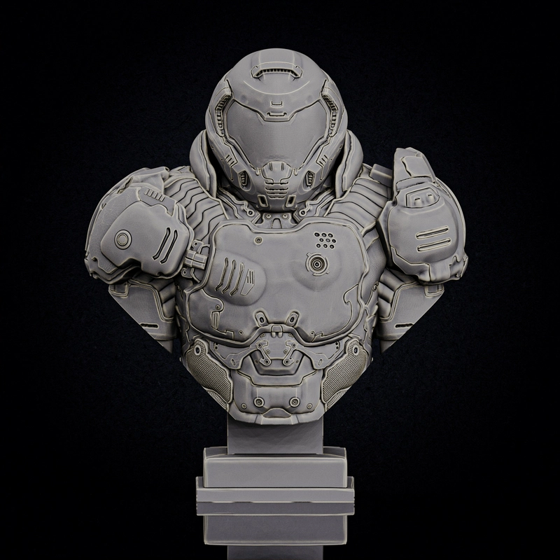 Doom Slayer — DOOM 3D model