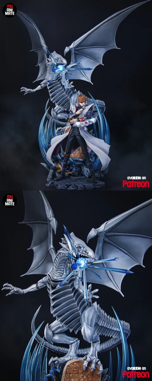 Blue-Eyes White Dragon — Yu-Gi-Oh! 3D model
