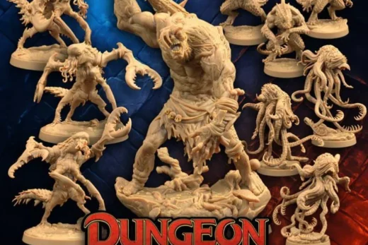Dungeon Classics July 2026 — Original Fantasy 3D model