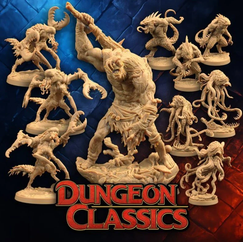 Dungeon Classics July 2026 — Original Fantasy 3D model