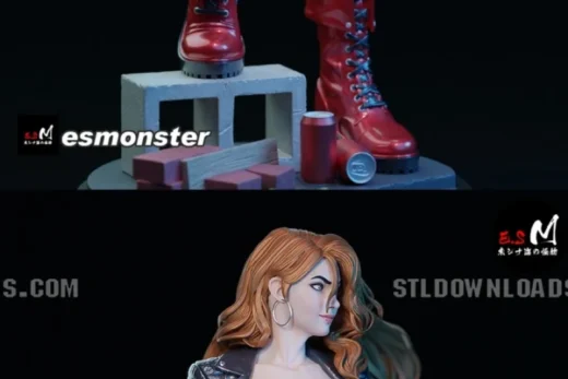 Blaze Fielding — Streets of Rage 3D model