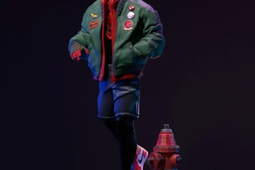 Miles Morales — Marvel 3D model