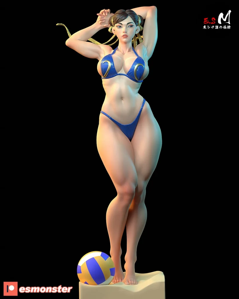 Chun-Li — Street Fighter 3D model