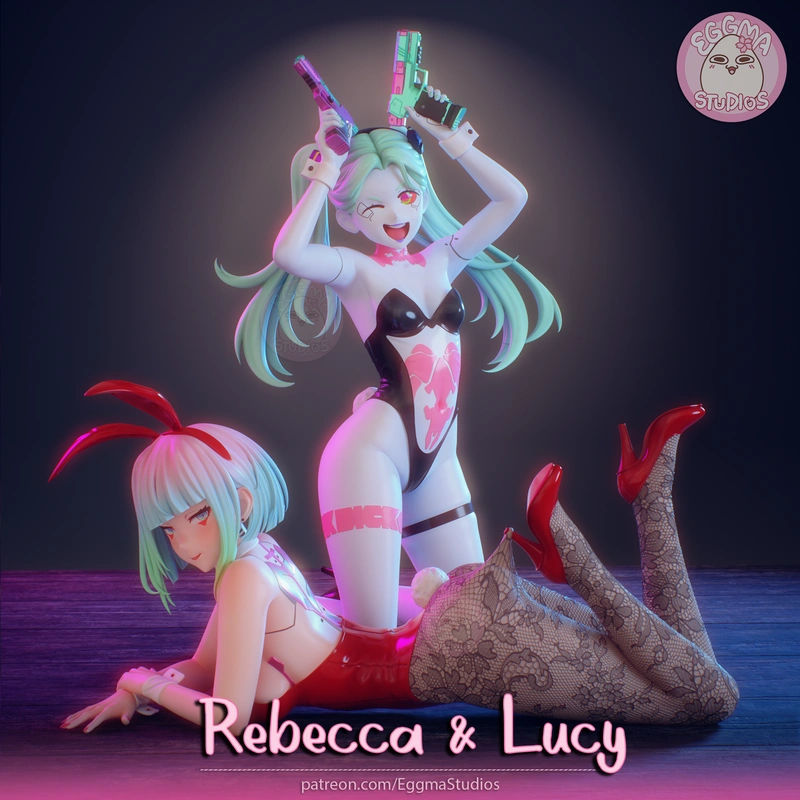 Rebecca Bunny — Original Character 3D model