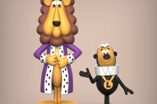 King Leonardo and Odie — King Leonardo and His Short Subjects 3D model