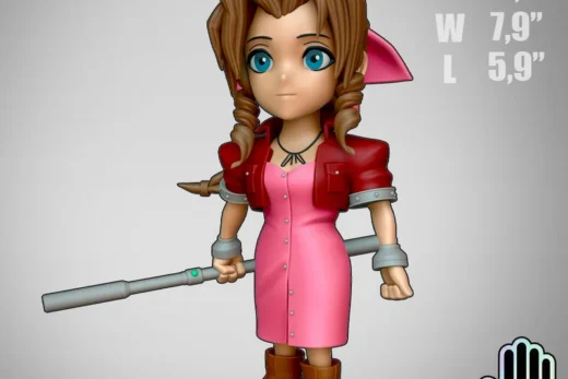 Aerith Gainsborough — Final Fantasy VII 3D model