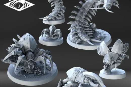 Forest Bugs — Fantasy 3D model