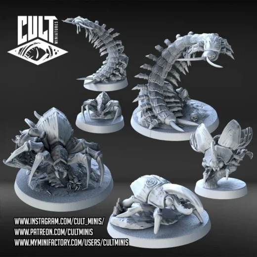 Forest Bugs — Fantasy 3D model